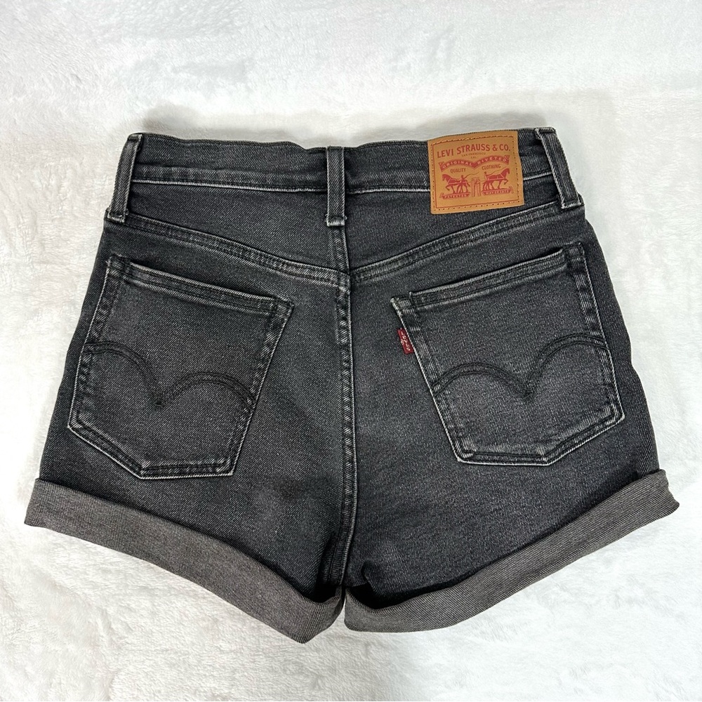 Levi’s Women’s Black Denim Shorts